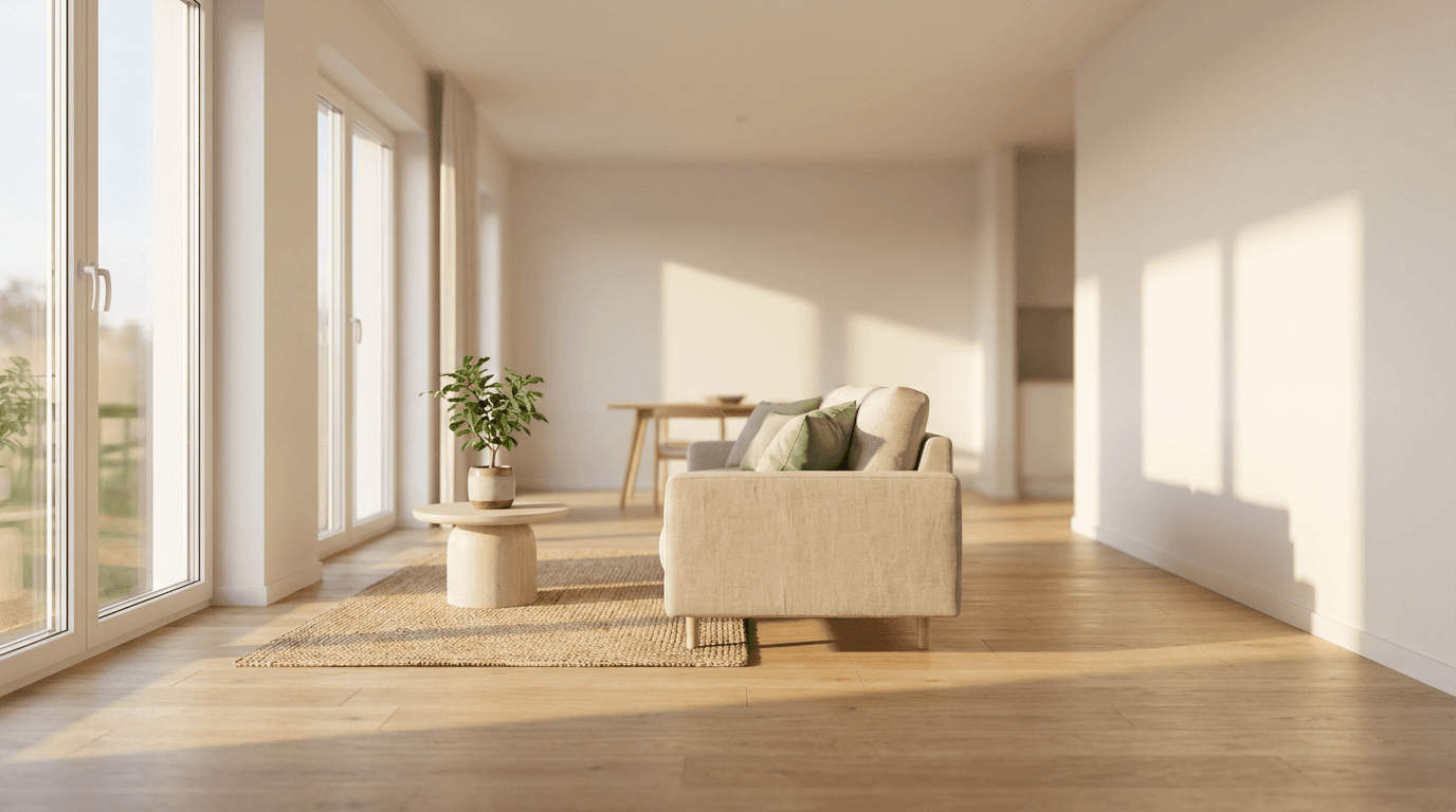 Welcoming common living space